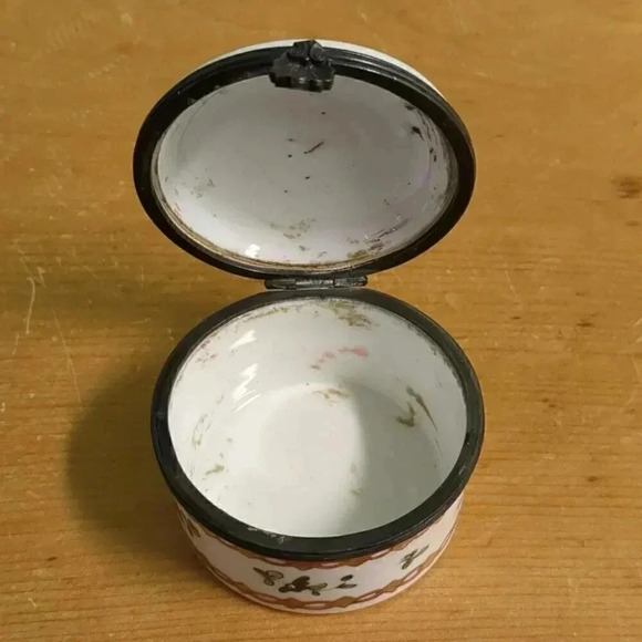 Edme  Samson porcelain ring box - Picture 6 of 7